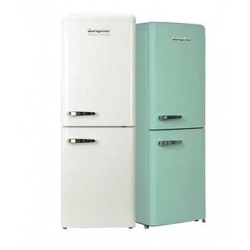 EuropAce Retro 2-Door Refrigerator ER7178A